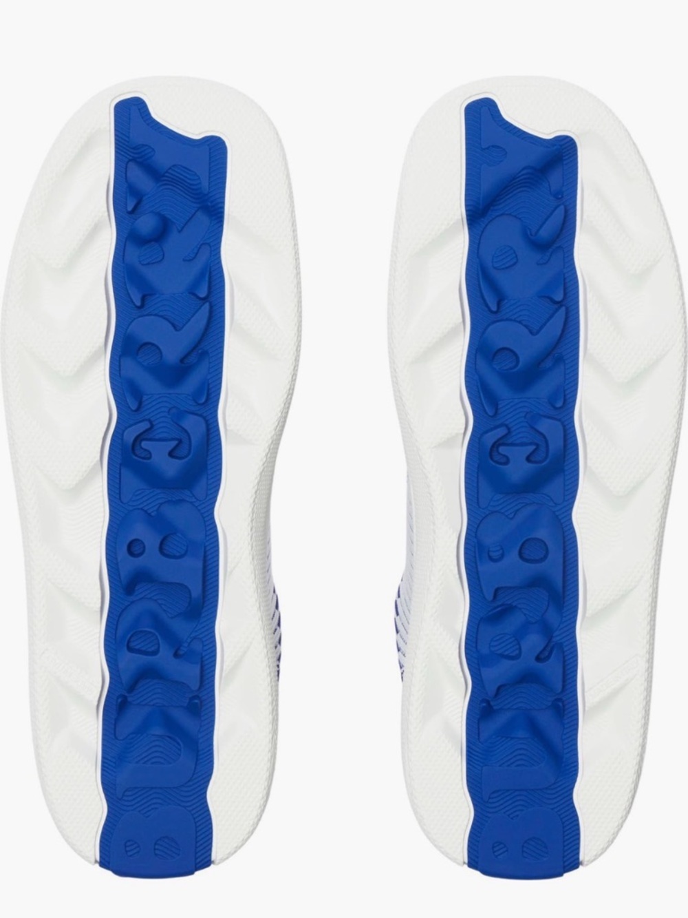 Burberry Blue & White Sneakers - Picture 5 of 14